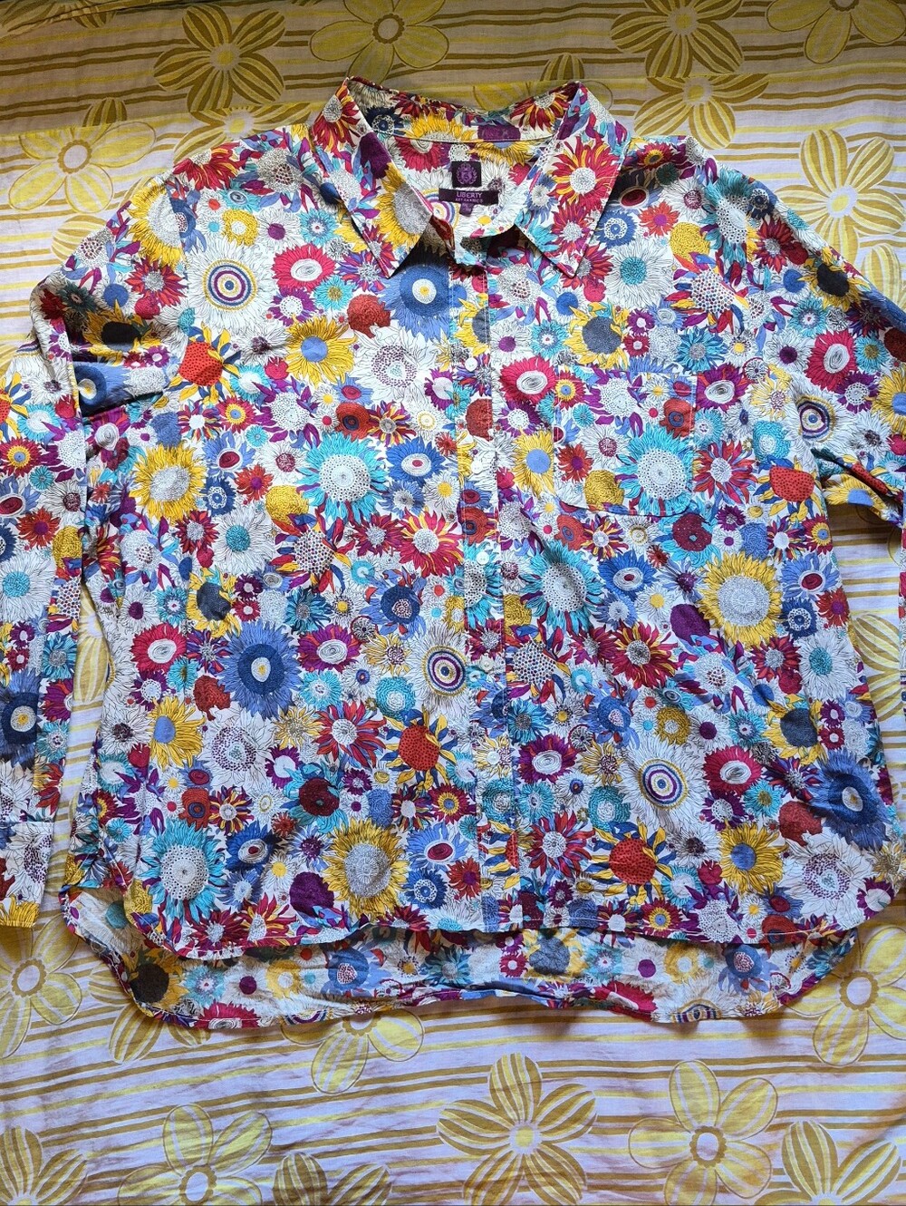 liberty Multicolor Floral Button-Down Shirt